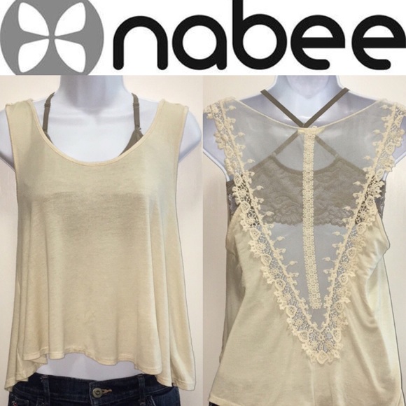 Nabee Tops - 🔴 SALE - NWOT Nabee Boho Flowy Tank Top